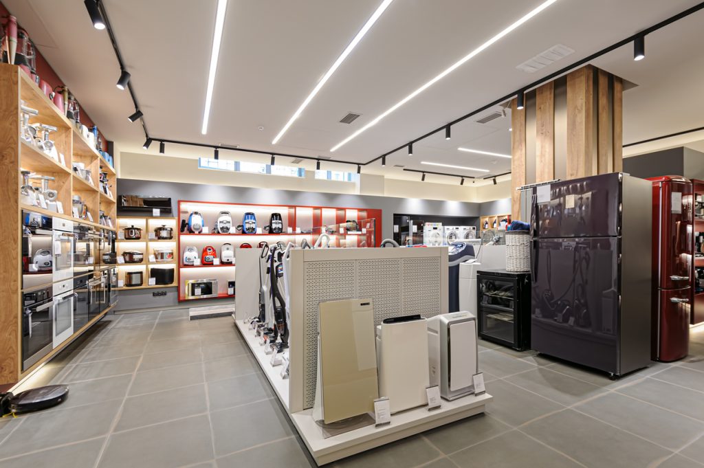 Premium home appliance store interior - AHAM Consumer Blog